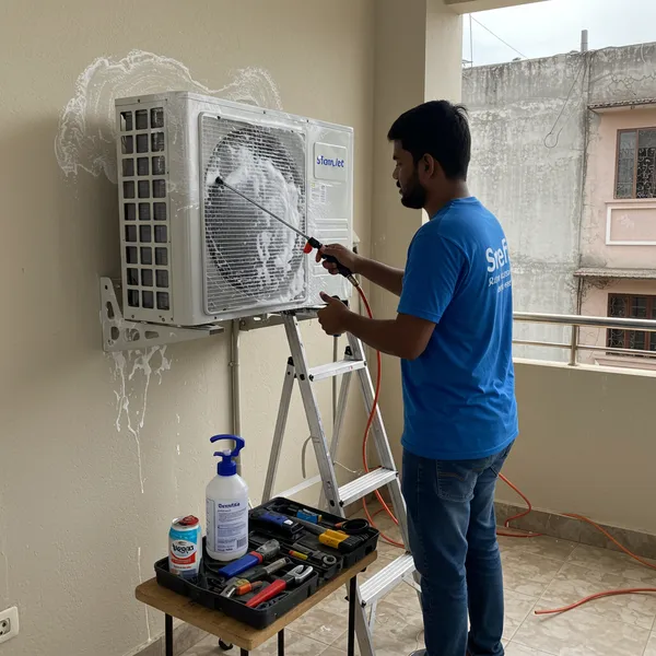 Srefiz Foam-jet AC Service – professional repair and maintenance service
