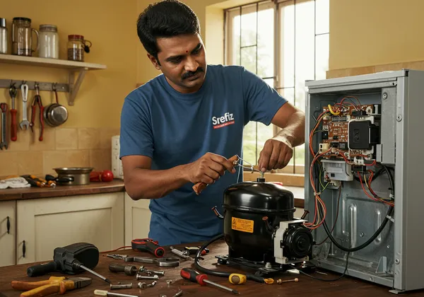 Srefiz Refrigerator Gas Refill – professional repair and maintenance service